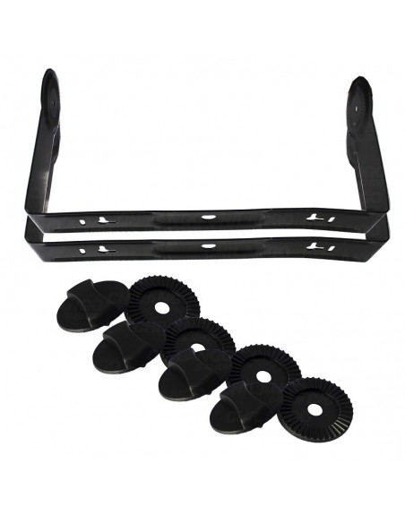 Juego 2 Bafles Ambientales 2 Vias Con Transformador Bocina 6,5pulg