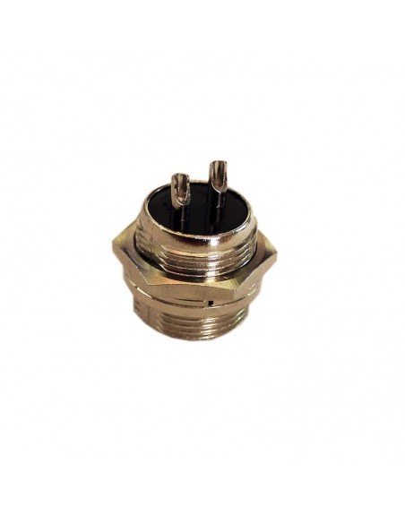 PLUG CHASIS MICROFONO 2 PIN