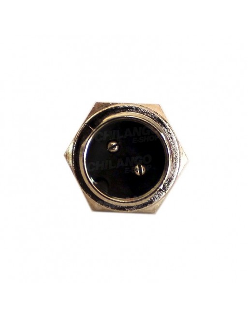 Plug Chasis Microfono 2 Pin