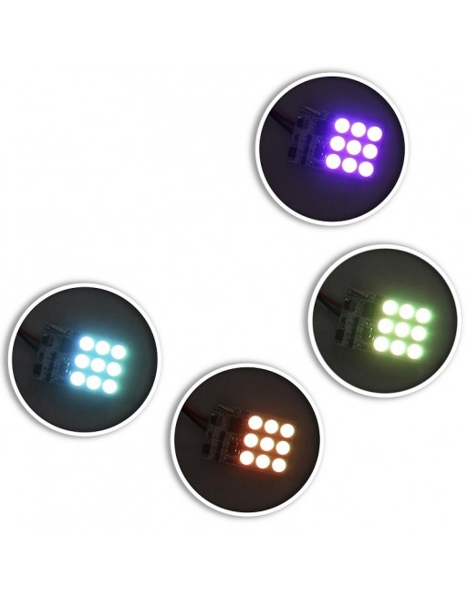 Modulo Leds RGB Controlador Y Adaptador Puntas Dobles