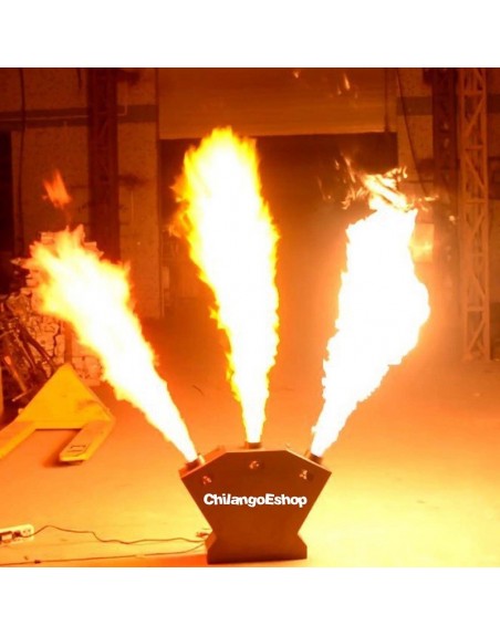 Maquina De Fuego Triple Efecto Llamas Spitfire