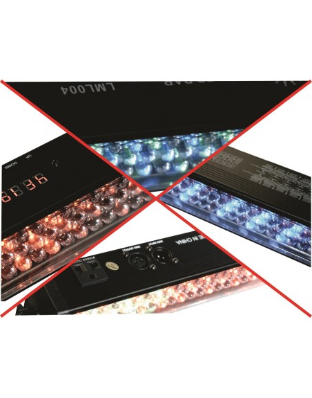 Barra Led DMX 8 Pixeles 240 Leds