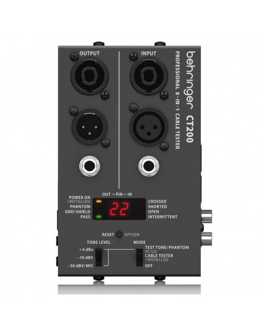 Probador De Cables Tester Behringer CT200