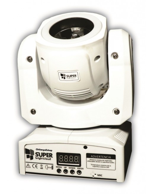 Case 4 Cabezas Roboticas 30W Color Beam