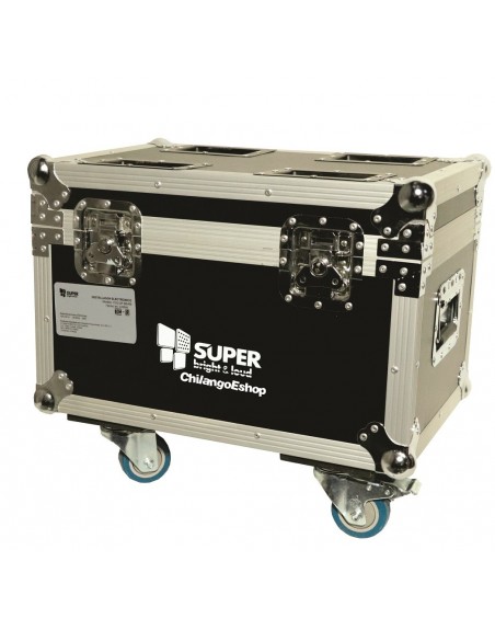 Case 4 Cabezas Roboticas 30W Color Beam