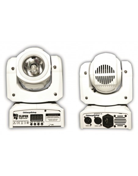 Case 4 Cabezas Roboticas 30W Color Beam
