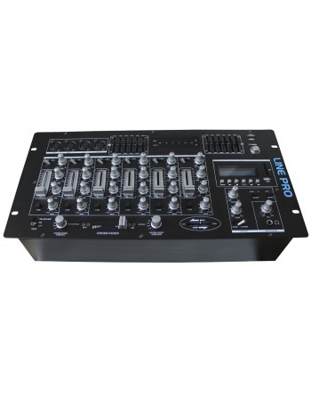 Mixer Mezcladora DJ Pro 6Ch...