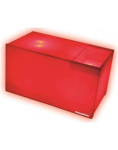 Mesa Con Hielera Iluminada Sala Lounge Neonmania