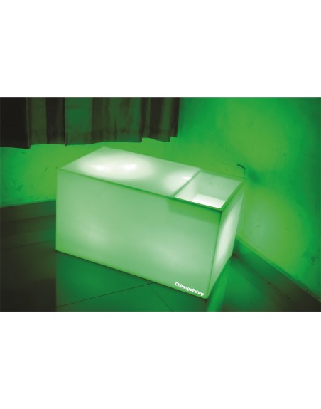 Mesa Con Hielera Iluminada Sala Lounge Neonmania