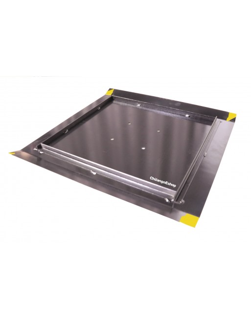 Placa 61X61 Base Acero Para Estructura 20X20