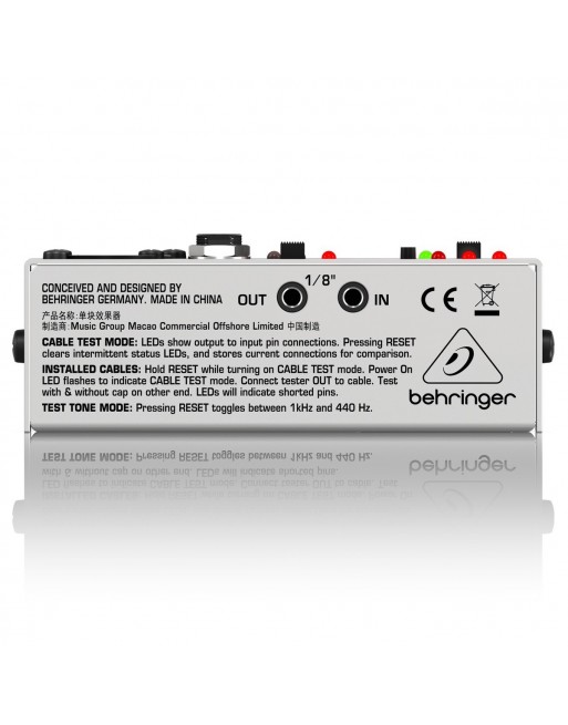 Probador De Cables Tester Behringer CT100