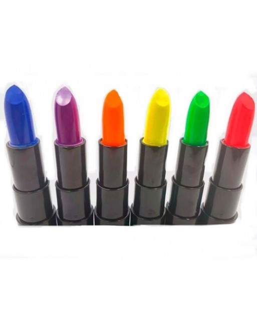 LAPIZ LABIAL LIPSTICK NEON GLOW AZUL