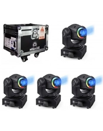 4 Cabezas Moviles Minispot...