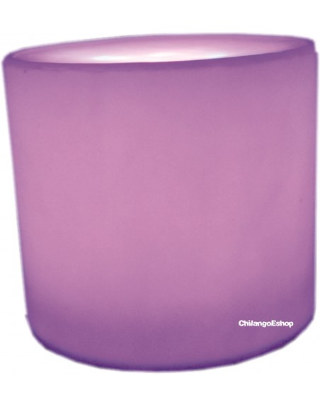 MESA REDONDA LED PUFF ILUMINADO 57 X57 X50 LOUNGE NEONM...