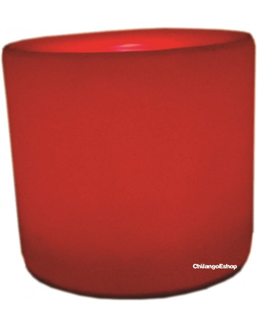 MESA REDONDA LED PUFF ILUMINADO 57 X57 X50 LOUNGE NEONM...