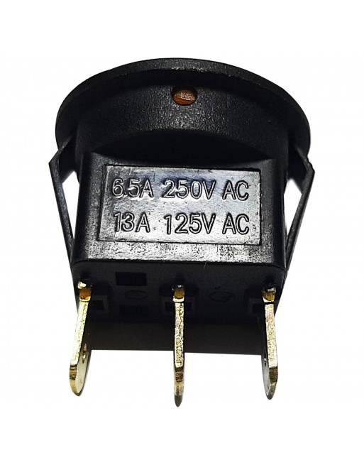 SWITCH BALANCIN C/PIL. AMAR. 3P 13A 125V
