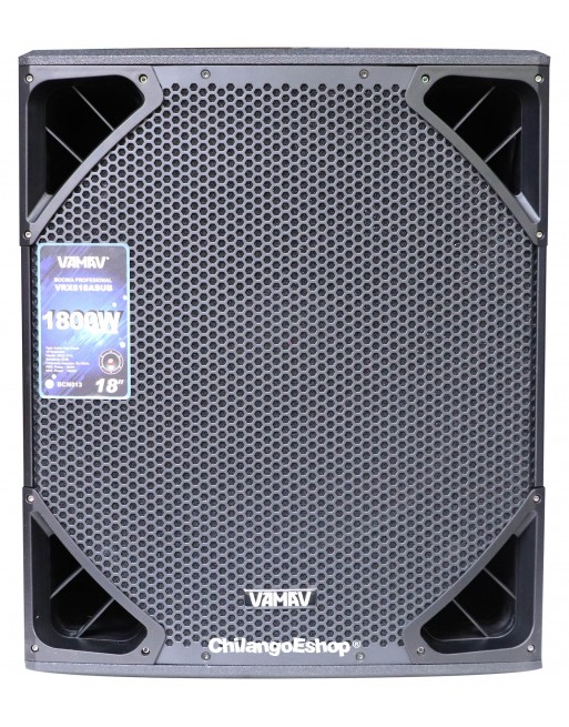 Subwoofer Activo 18 Pulg Activo Vamav Terra18 Sub 900W Rms