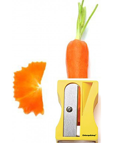 SACAPUNTAS AMARILLO PELADOR PARA ZANAHORIA