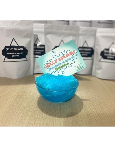 JELLY SPLASH PARA BAÑO O JUEGO EN GELATINA AZUL