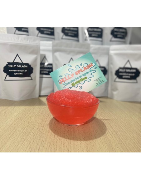 JELLY SPLASH PARA BAÑO O JUEGO EN GELATINA ROJO