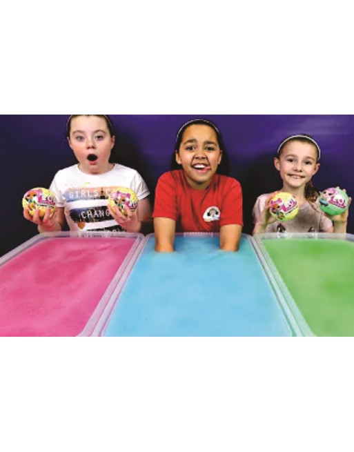 JELLY SPLASH PARA BAÑO O JUEGO EN GELATINA NARANJA