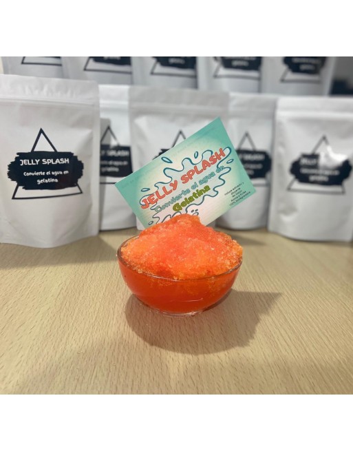 JELLY SPLASH PARA BAÑO O JUEGO EN GELATINA NARANJA