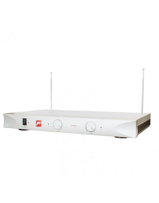 SISTEMA DE 2 MICROFONOS INALAMBRICOS VHF IDEAL KARAOKE