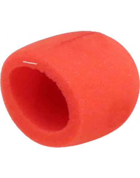 Filtro Antipop Para Microfono Color Rojo