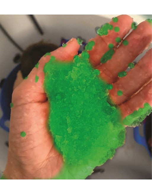 JELLY SPLASH PARA BAÑO O JUEGO EN GELATINA VERDE