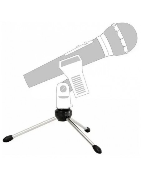 BASE TRIPIE PARA MICROFONO 12 CM 490 730