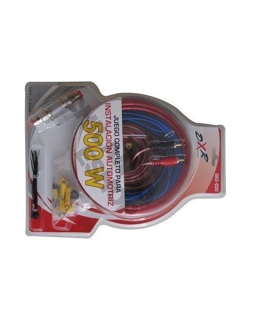 Kit De Instalacion Para Amplificador Calibre 10 Profesional