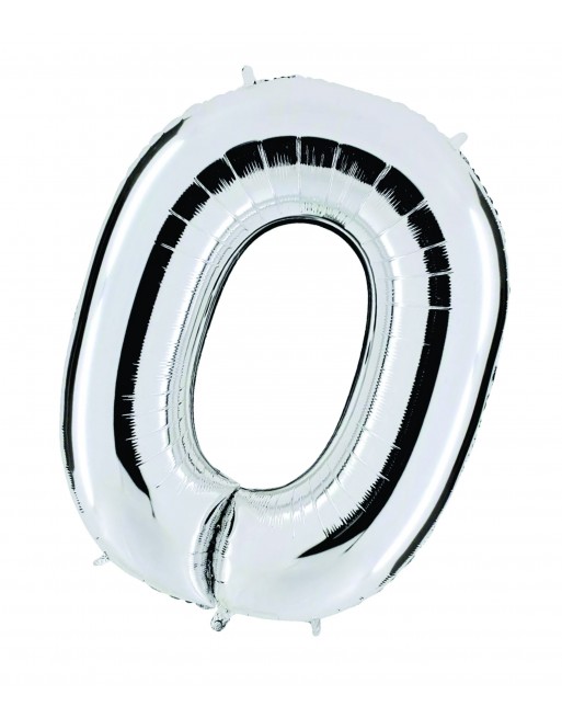 GLOBO METALICO DE NUMERO GIGANTE 80CM NUM42