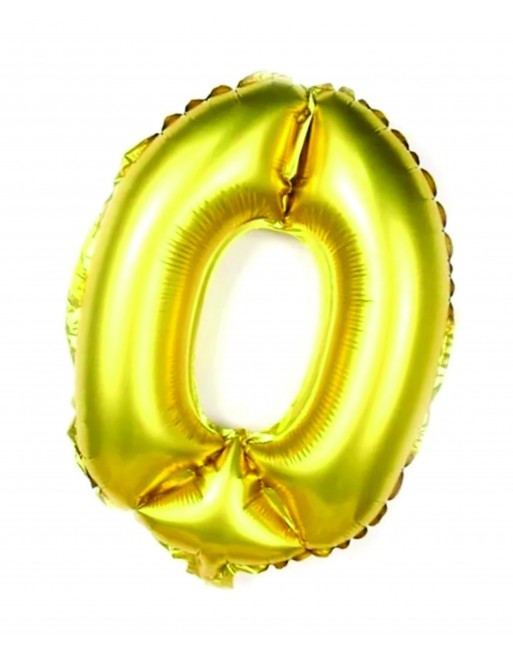 GLOBO METALICO DE NUMERO GIGANTE 80CM NUM42