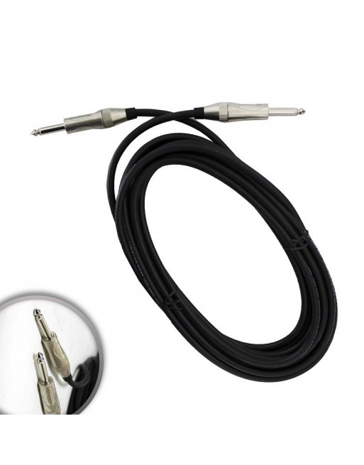 Extension linea De Audio Plug A Plug 6.3 Mono 6 Metros CPH-52