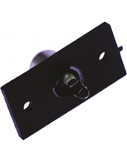 JACK RCA PARA CHASIS DE 1 ENTRADA COLOR NEGRO