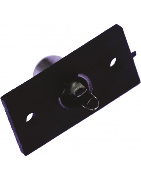 JACK RCA PARA CHASIS DE 1 ENTRADA COLOR NEGRO