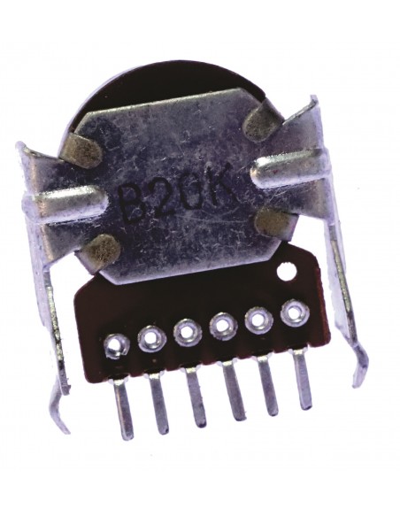 POTENCIOMETRO CONTROL 6 PATAS MEDIA CAÑA LARGA 20K