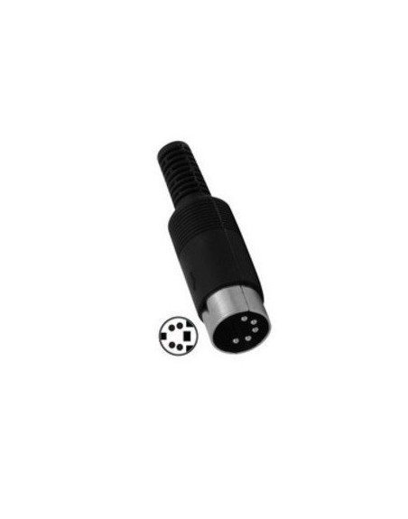 Plug de Din 5 Puntas Plástico