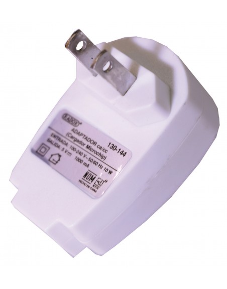 ADAPTADOR DE ALIMENTACION CA / CC CARGADOR CON MICROCHIP