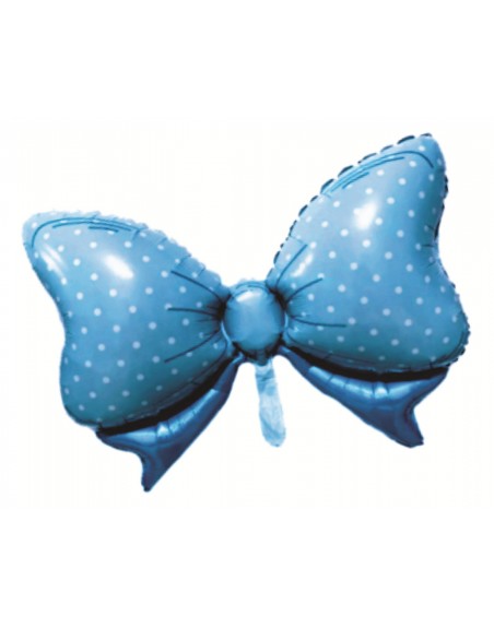 KIT 5 GLOBOS METALICOS AZUL BABY SHOWER NIÑO MOÑO CORAZON