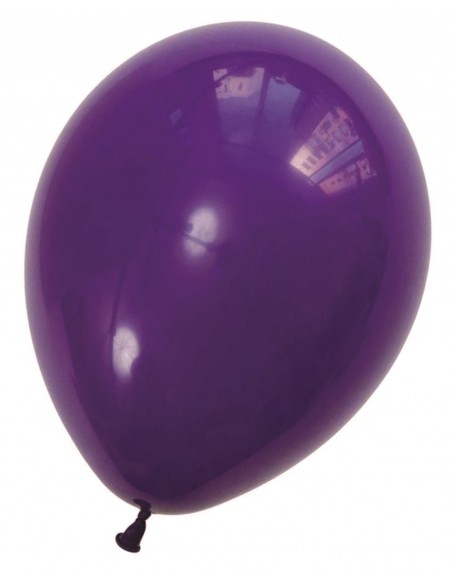 34 GLOBOS METALICOS TRANSPARENTES CONFETI MARMOL MORADO FIUSHA