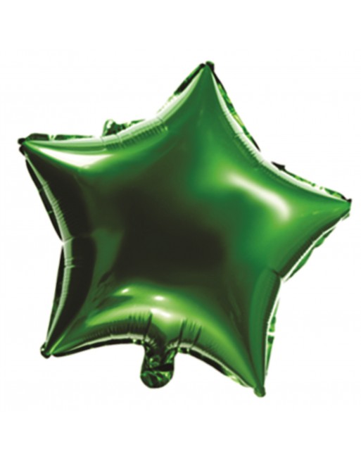 KIT 5 GLOBOS METALICOS PODELA COPA VERDE FIESTA DECORACION