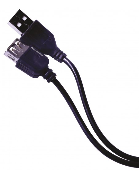 Cable Redondo USB A USB Hembra De 1Mt Pvc
