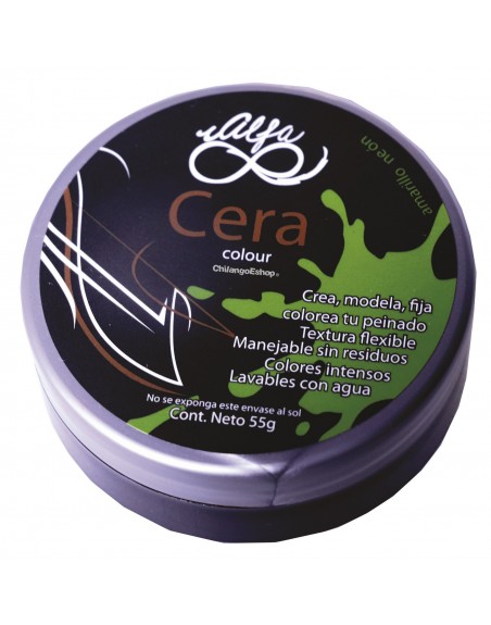 Cera Amarilla Neon Para Cabello Barba Y Bigote