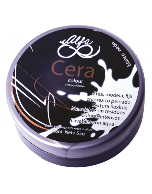 Cera Blanca Neon Para Cabello Barba Y Bigote