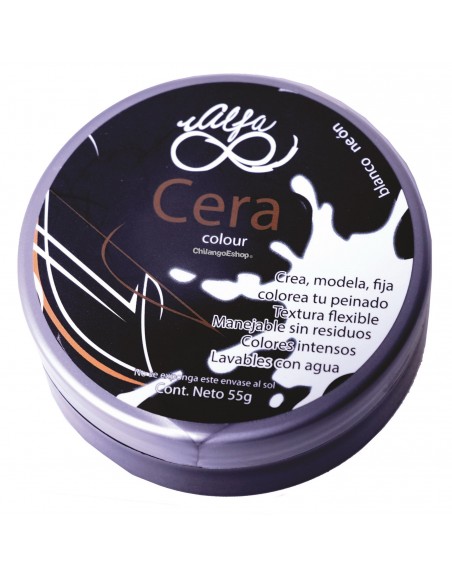Cera Blanca Neon Para Cabello Barba Y Bigote
