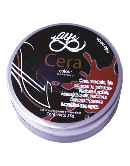 Cera Roja Neon Para Cabello Barba Y Bigote
