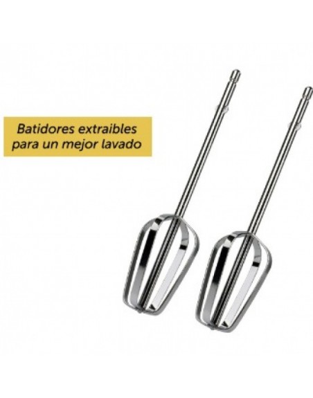 BATIDORA BLANCA DE MANO CINCO VELOCIDADES