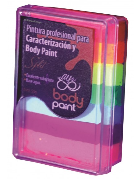 Maquillaje Profesional Neon Para Cuerpo Y Cara Bodypaint