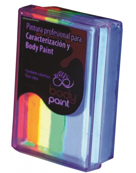 Maquillaje Profesional Neon Para Cuerpo Y Cara Bodypaint